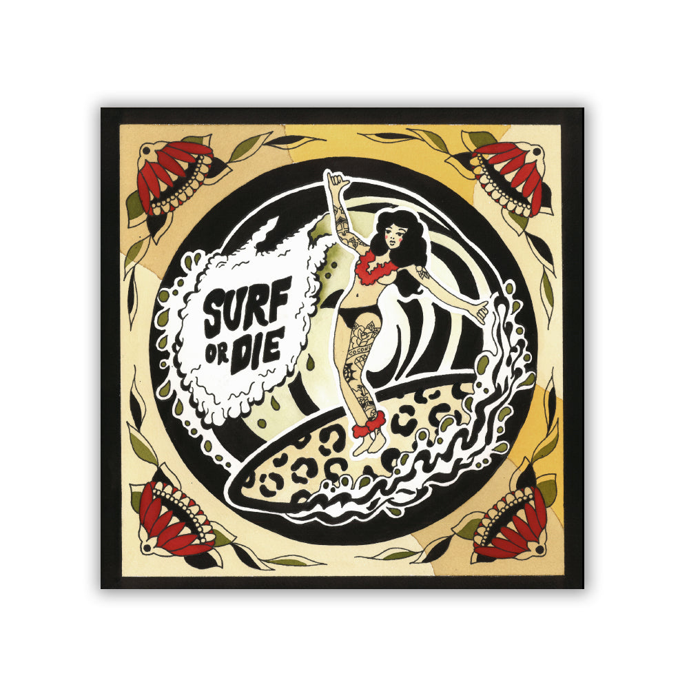 SURF OR DIE - FineArt Print